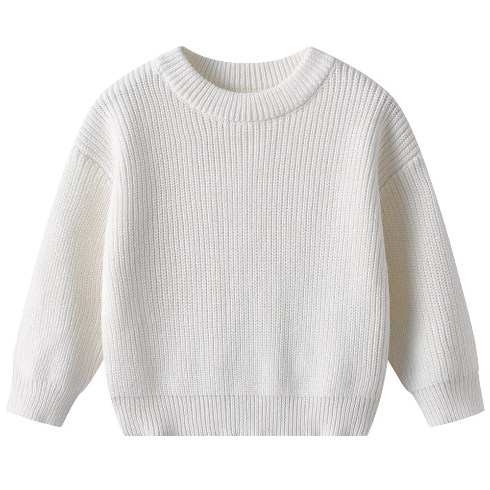 2025 bébé filles tricot pull hiver enfants confortable couche de Base mignon automne tenue thermique