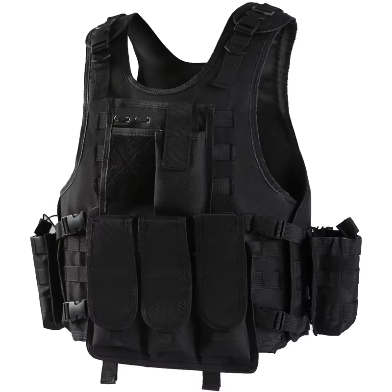 Gilet tactique amphibie, véhicule plat, équipement de pêche et de chasse Swat, gilet de Police blind