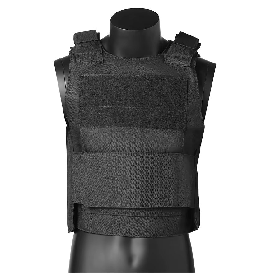 Gilet de chasse avec bretelles et ceinture ajustables en velcro élargis, fabriqué en tissu durable e