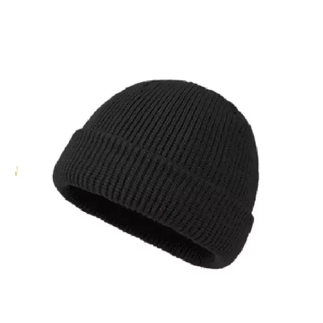 Chapeau tricoté pour hommes et femmes casquettes laine mode Simple chaud Skullies bonnets solide aut
