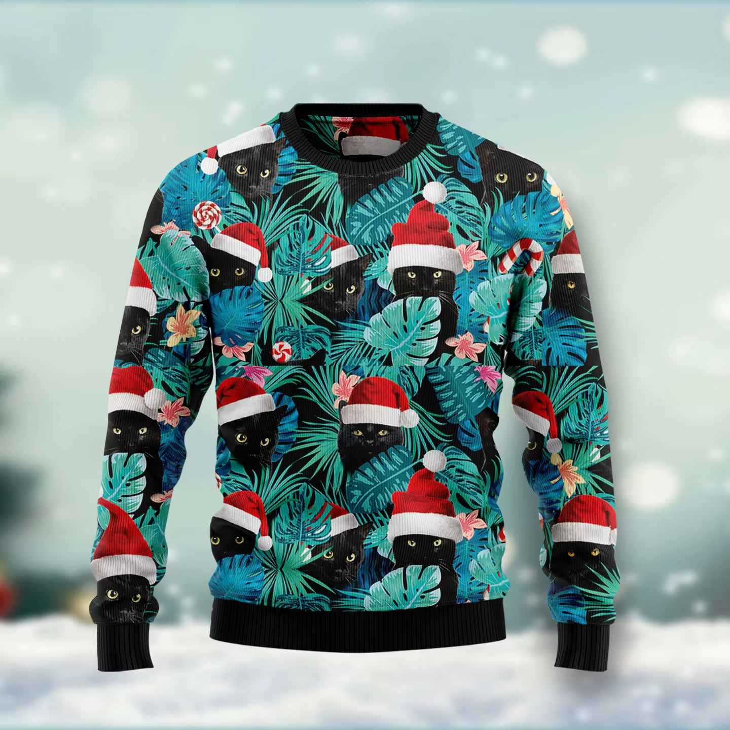 Pull de joyeux Noël imprimé en 3D pour hommes, motif orignal et ours, tricots chauds décontractés, u