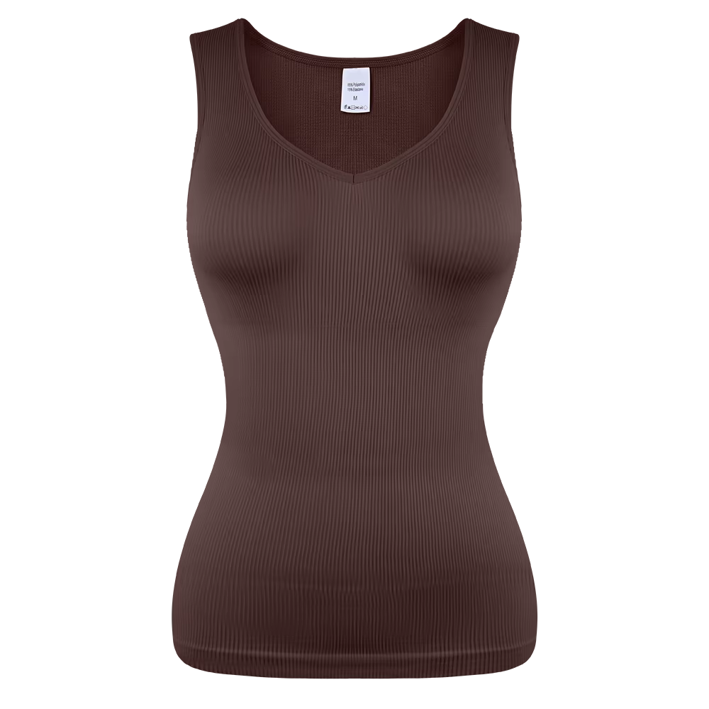 MISSMOLY Femmes V-cou prostrewear Camisole TUNIControl Body Shaper Sous-Vêtements Amincissants Compr