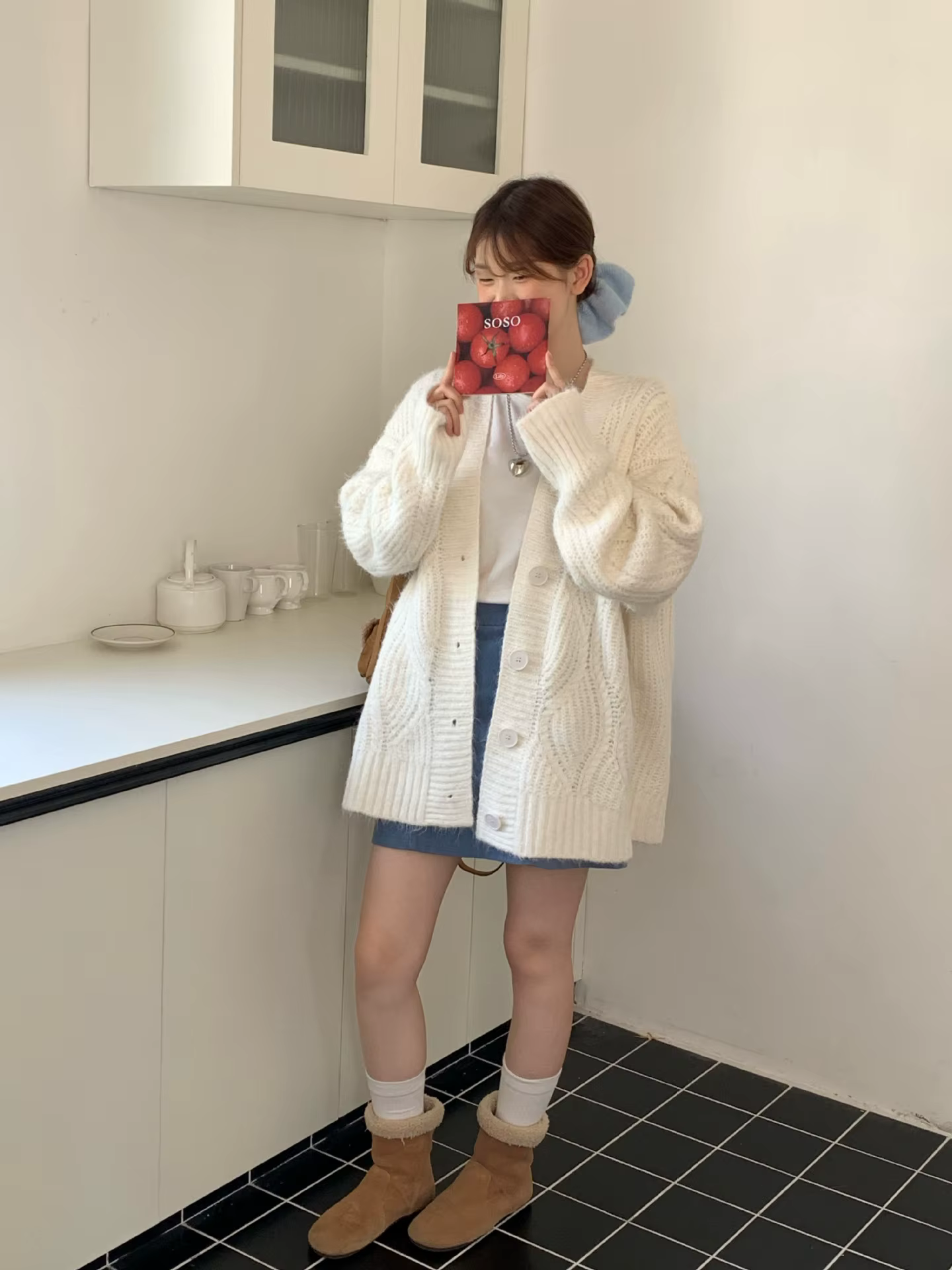 Manteau Cardigan tricoté Long à col en v, chaud et paresseux, manteau pull pour femme, automne et hi