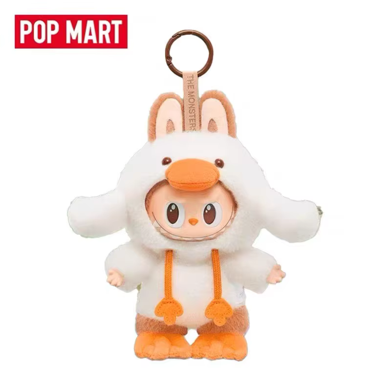 POPMART Original le monstre Labubu 38 cm Mokoko ange pleurant à nouveau boîte aveugle poupée jouets