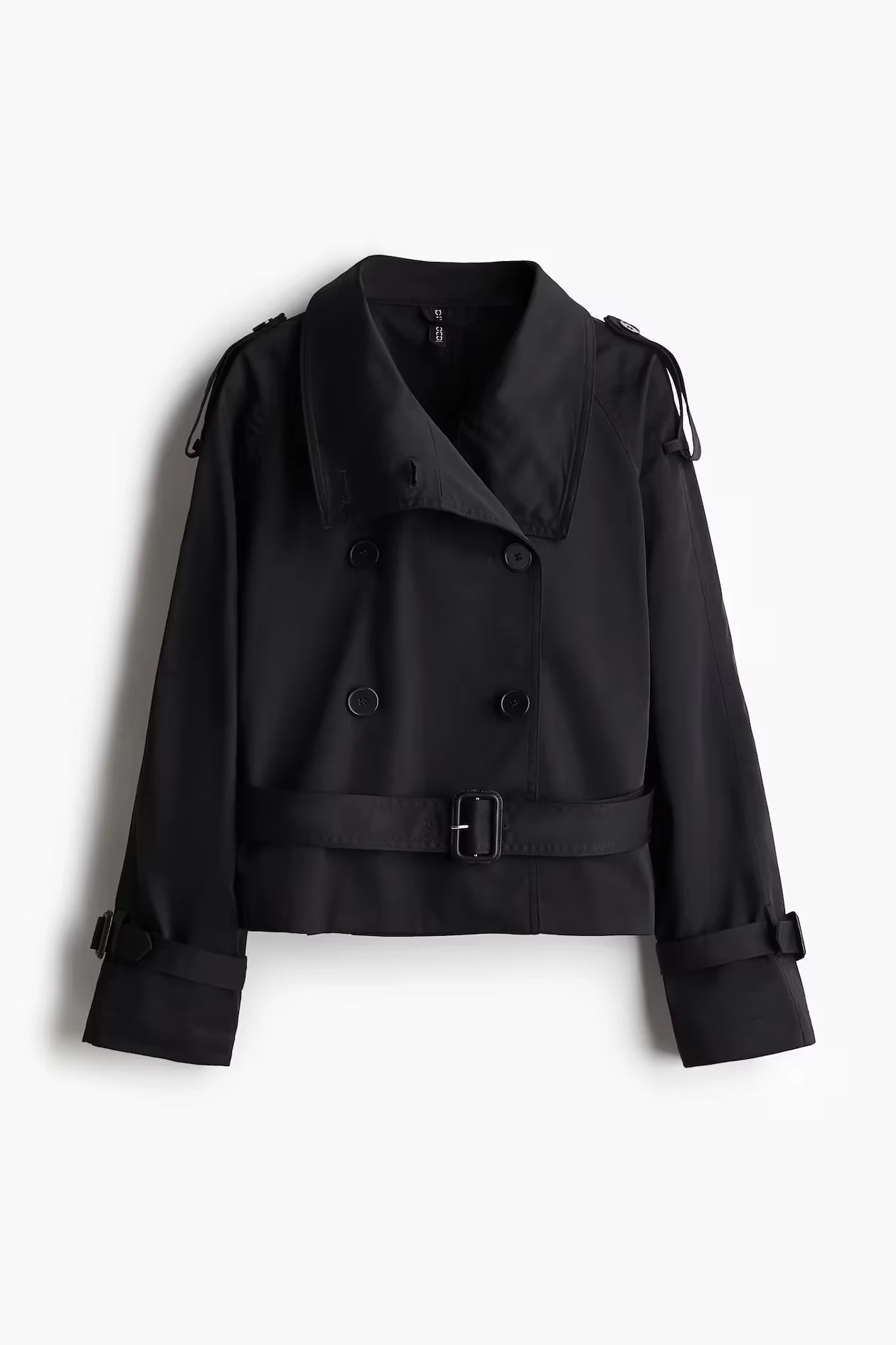 Mode manches évasées femmes manteau élégant col montant simple boutonnage à manches longues femme ve