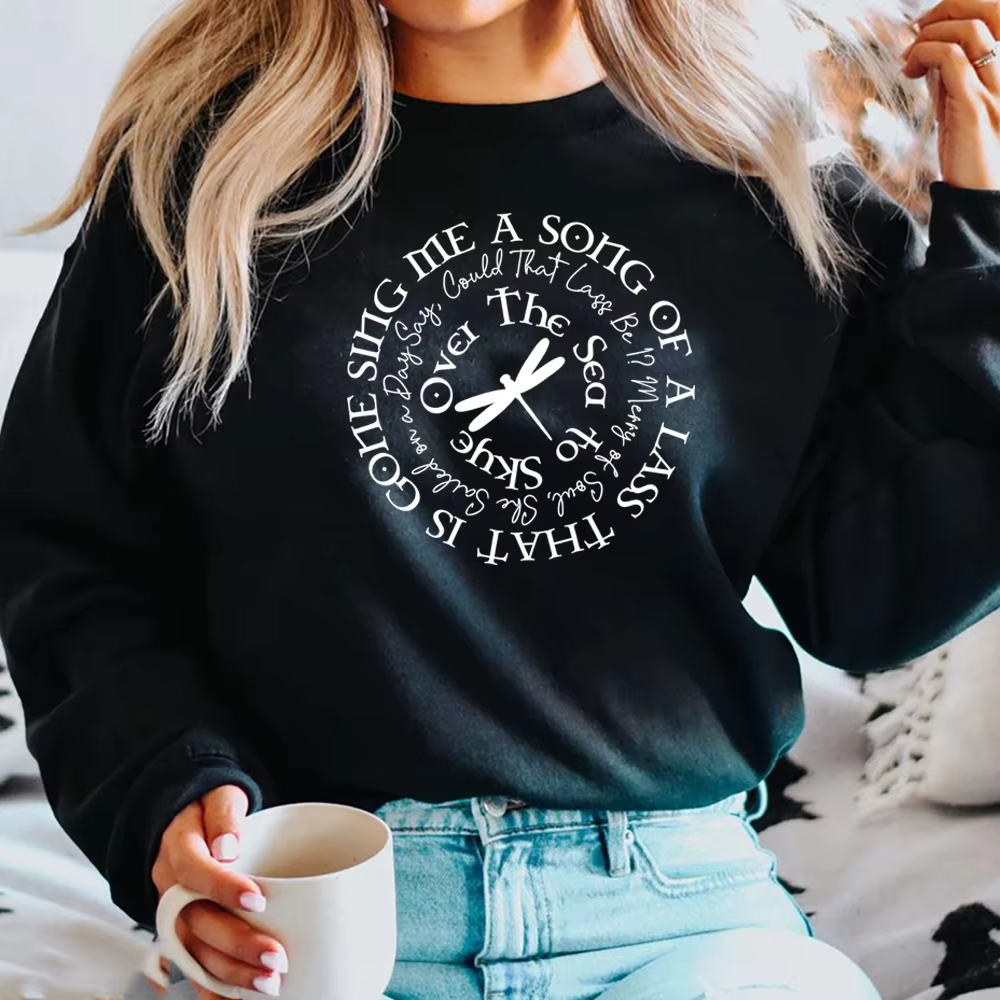 Sing Me A Song Sweat Claire Chemise Outlander Jamie Fraser Jumper Fraser Ridge Clan Série TV Sweat à