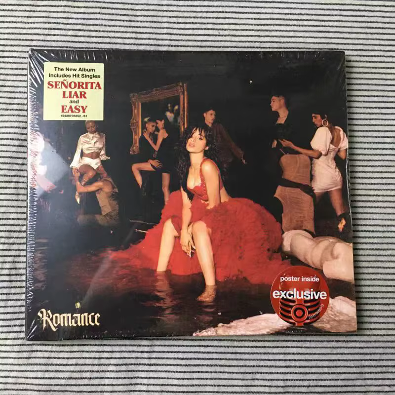 CD du 6 décembre 2019, CD pop romantique : l'album d'amour complet de Camila Cabello avec les partic