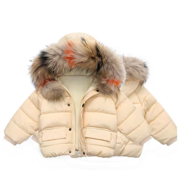 Doudoune légère à capuche pour garçon et fille, manteau pour enfants, vêtements d'extérieur d'automn
