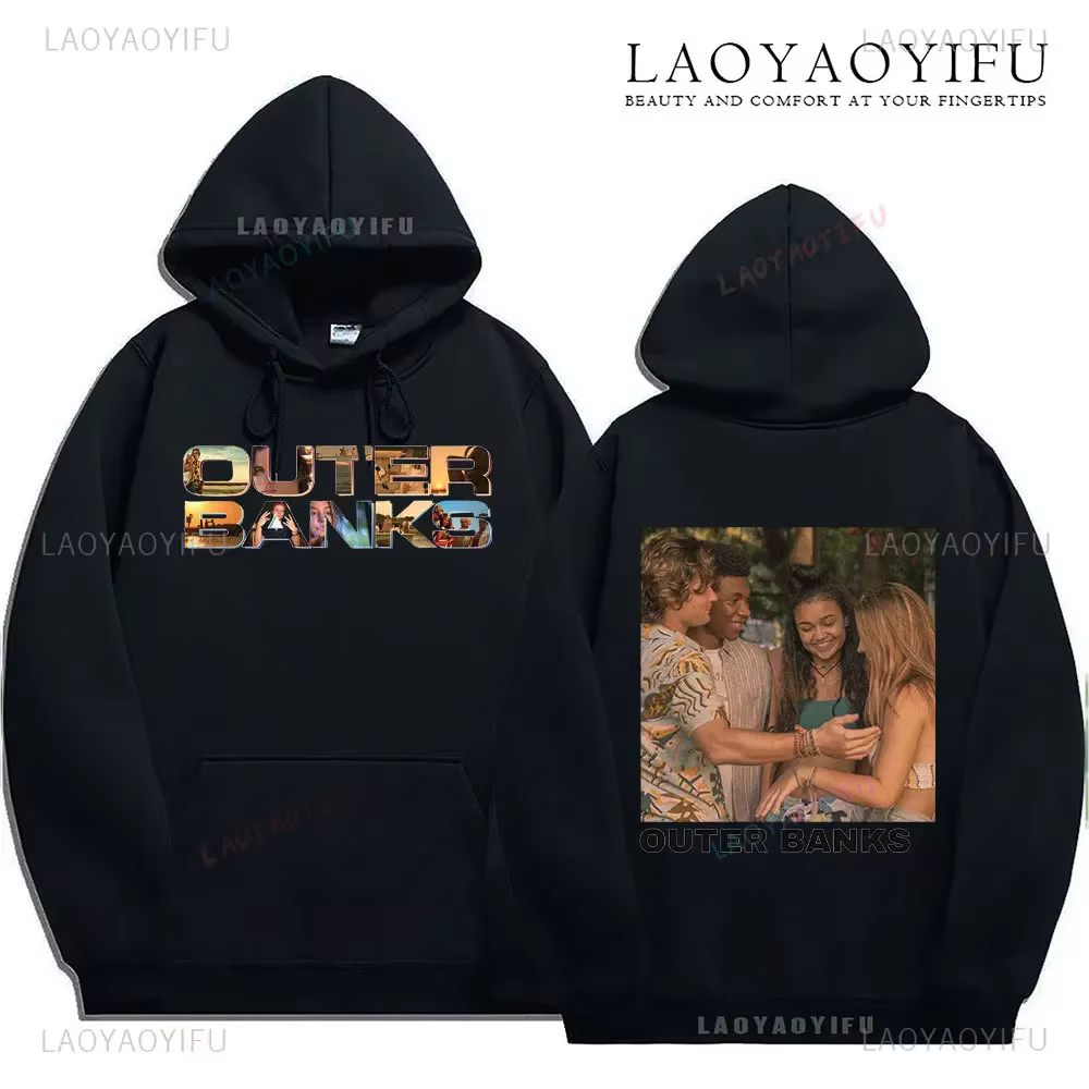 Outer Banks Paradise on Earth sweat à capuche unisexe automne et hiver pull Pogue Life Fit sweat à c