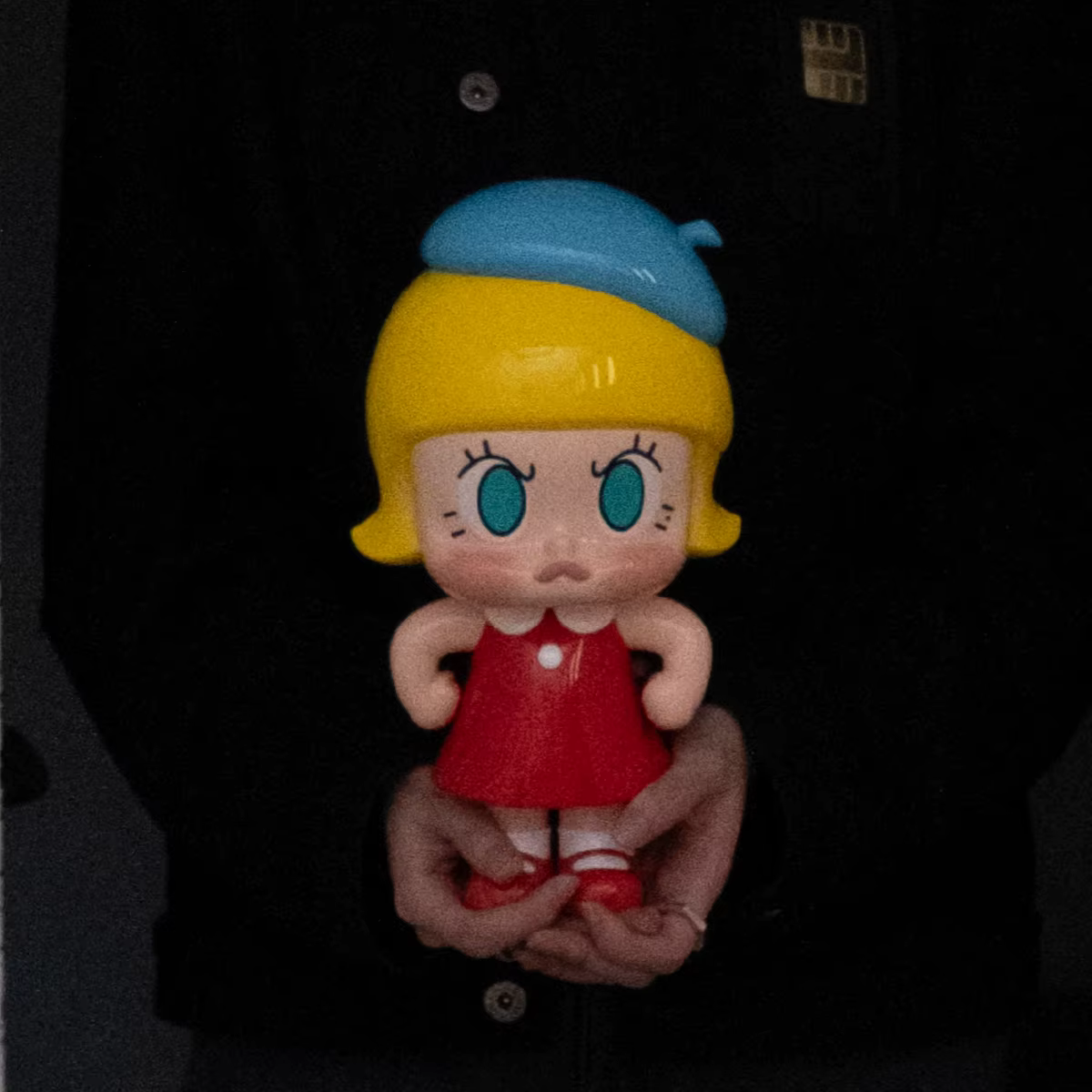 POP MART Angry Molly - Original Fire XL I Figurine de collection Popmart, figurines mignonnes, figur