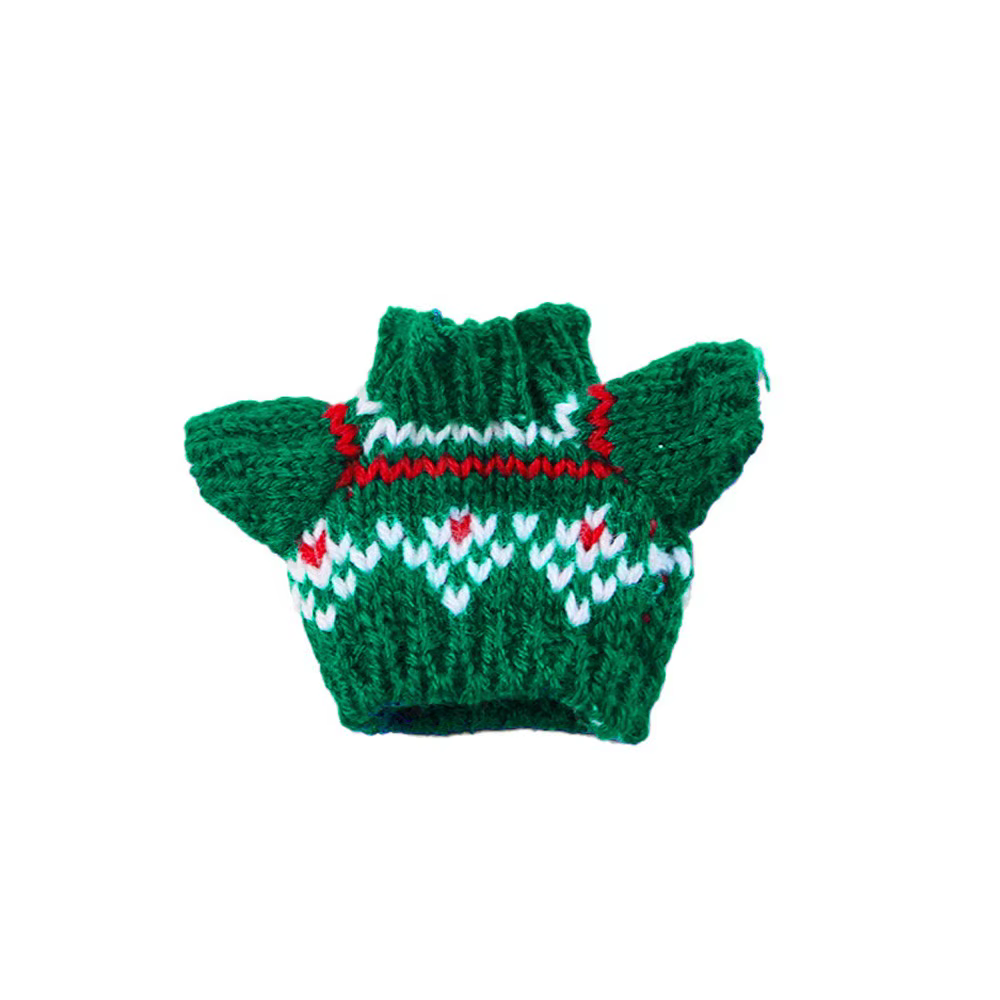 Fournitures de fête mignon Hamster pull chaud à mâcher petits animaux pull doux tricoté pull décorat