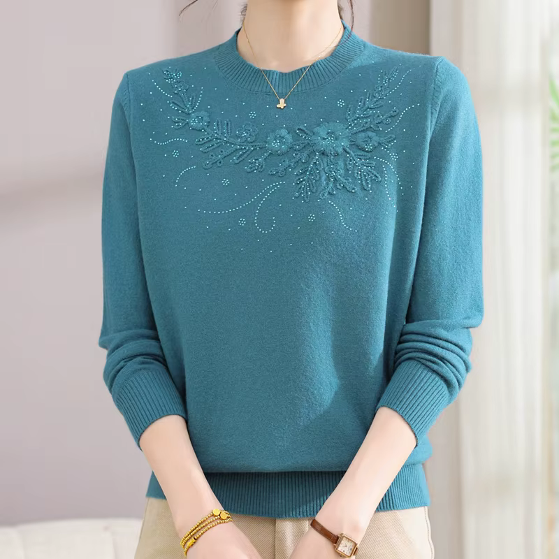 Pull doux Femme 2025 automne mode pull Femme femmes vêtements à manches longues haut décontracté mèr