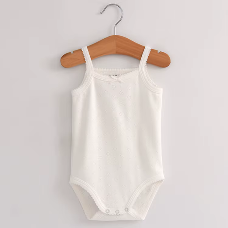 Barboteuses en fibre de coton pour bébés filles, combinaisons de batterie une pièce pour nouveau-nés