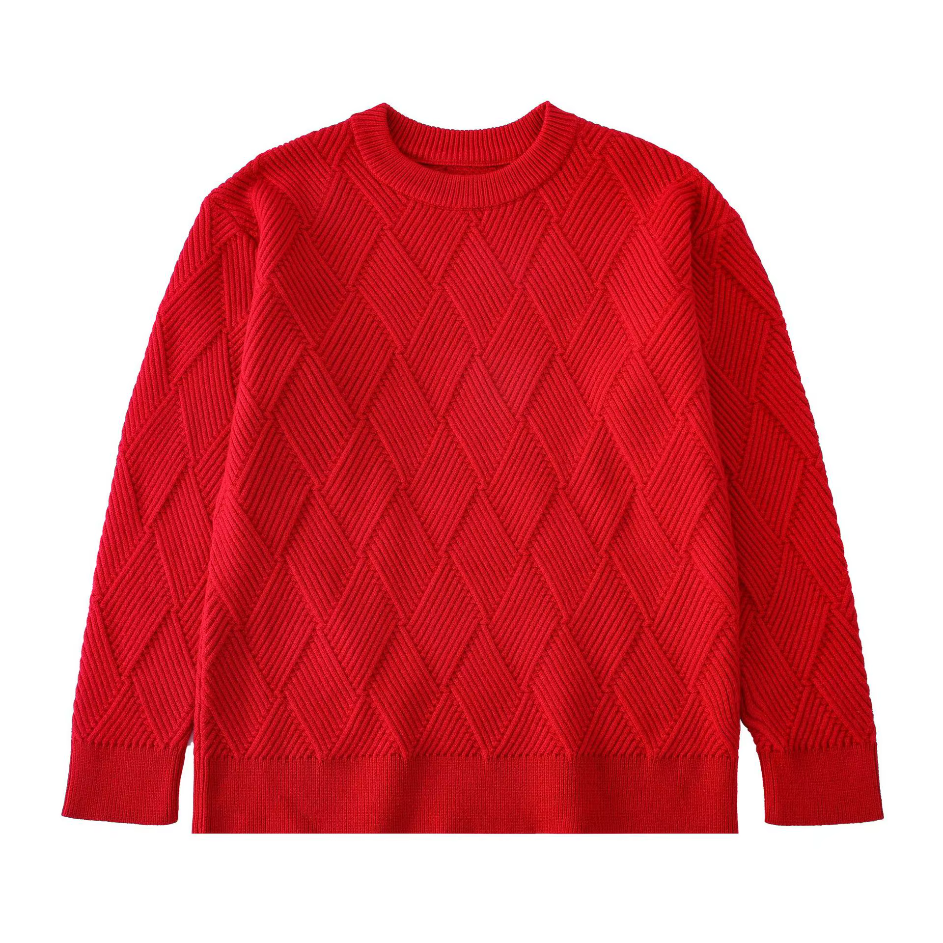 Pull de Noël en tricot rouge pour toute la famille, pull assressentipour papa, fils, garçon, fille, 