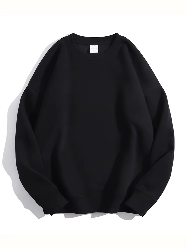 Sweat-shirt en molleton doux pour femmes, vêtements de Sport d'hiver, bleu chaud, col rond, pulls am