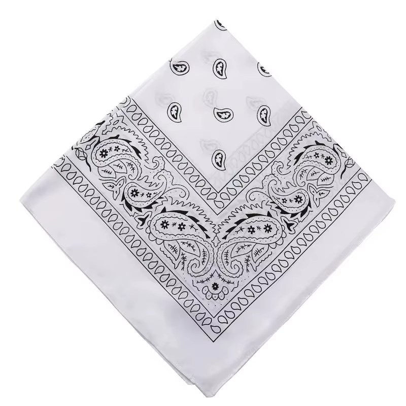 Mode bohème imprimé Bandana bandes de cheveux pour femmes filles Turban bandeau unisexe carré écharp