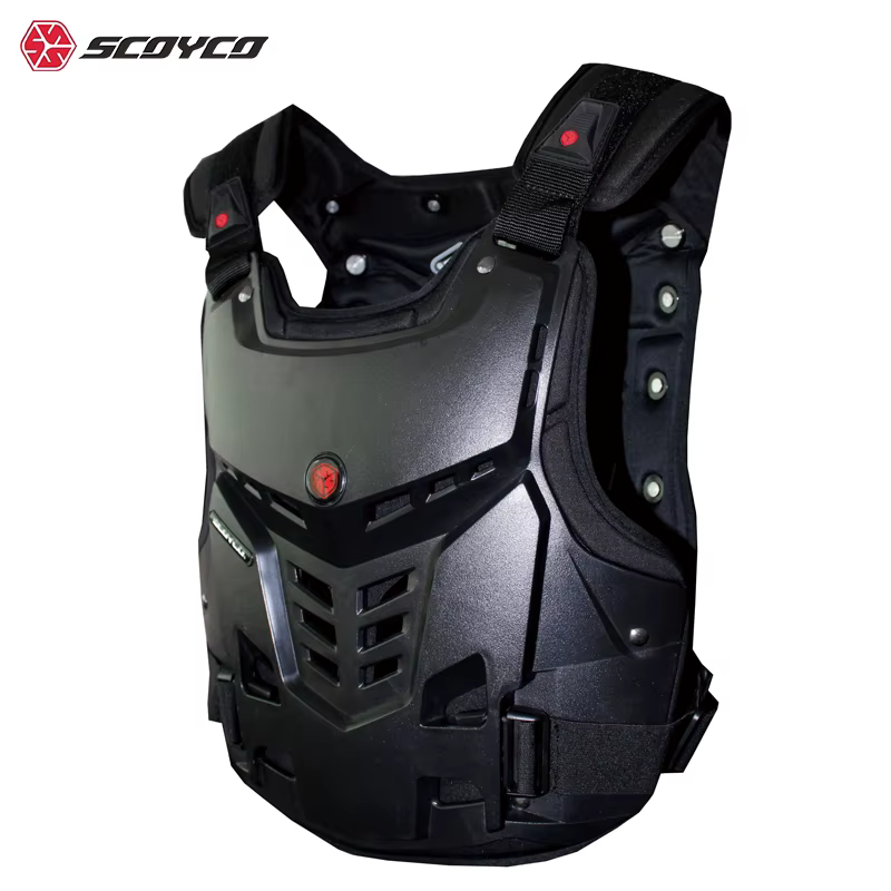 SCOYCO Moto armure gilet Protection veste Motocross corps armure gilet Dirt Bike vtt poitrine dos éq