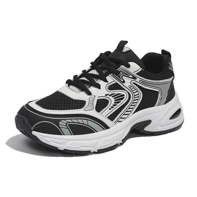 Baskets de luxe pour femme en maille respirante, style plateforme, pour étudiantes, chaussures de sp