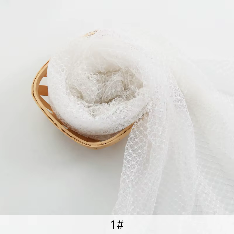 Tissu en maille à motif de diamant, 1/3/5 mètres, pour coudre des robes d'enfants, une coiffure de m