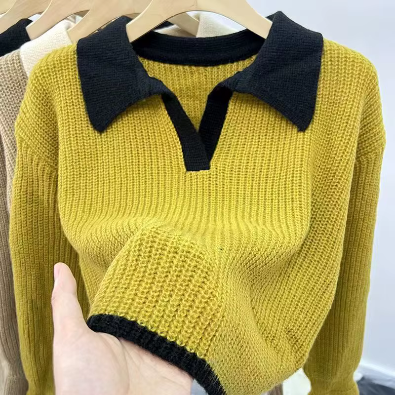 Pull avec Gluteti Doux pour l'Automne et l'Hiver, Petit Haut Astronomique Décontracté, Édition Corée