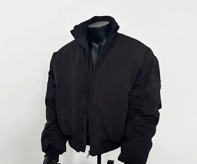 Veste courte pour homme, printemps et automne, silhouette tendance