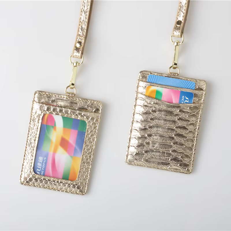 XMESSUN – porte-cartes avec lanière à motif d'autruche en relief, pour hommes et femmes, nouveau por