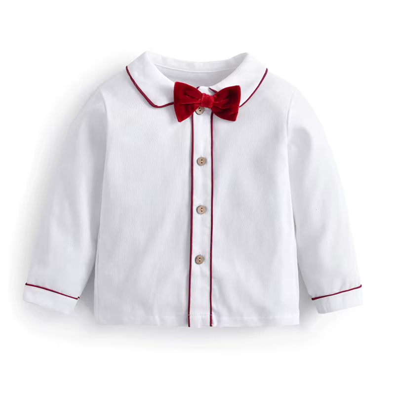 Ensemble chemisier et pantalon en velours pour nouveau-né, vêtements imbibés pour bébé garçon, tenues avec chapeaux pour enfants, fête d'anniversaire et de mariage, 3 pièces