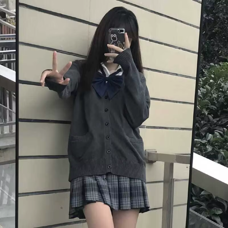 Cardigan Surdimensionné en Tricot Doux et Mignon pour Femme
