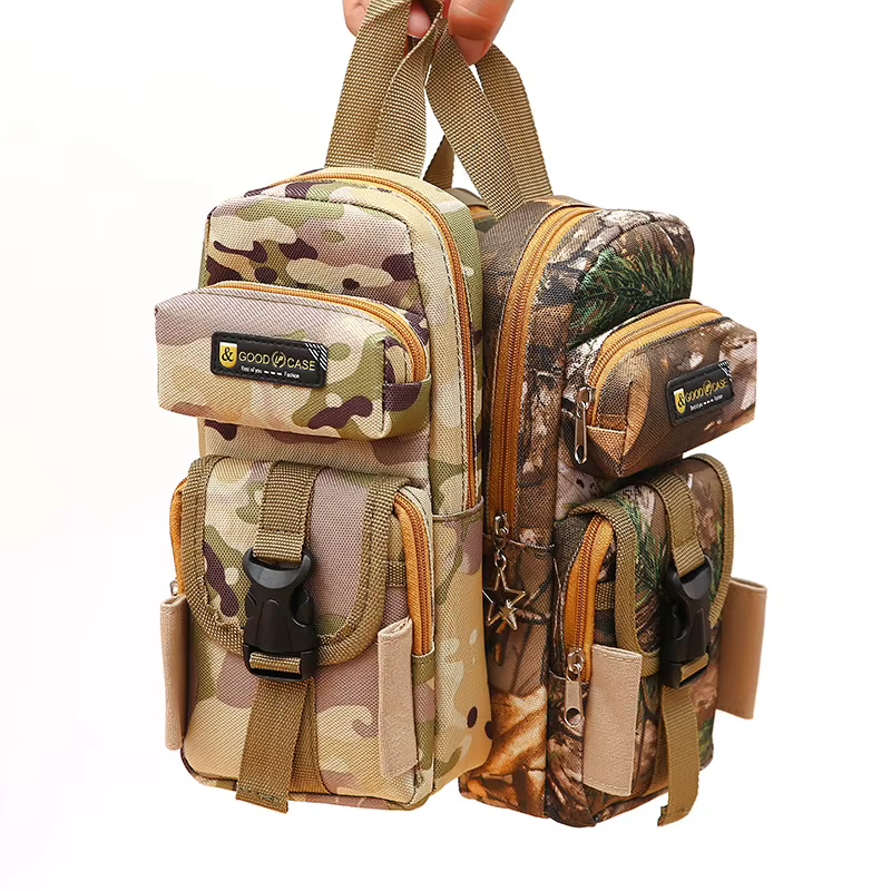 Trousse à crayons en toile de camouflage des forces spéciales créatives pour garçon, étui à stylos d'école, fournitures, sac à crayons, pochette à crayons, papeterie.