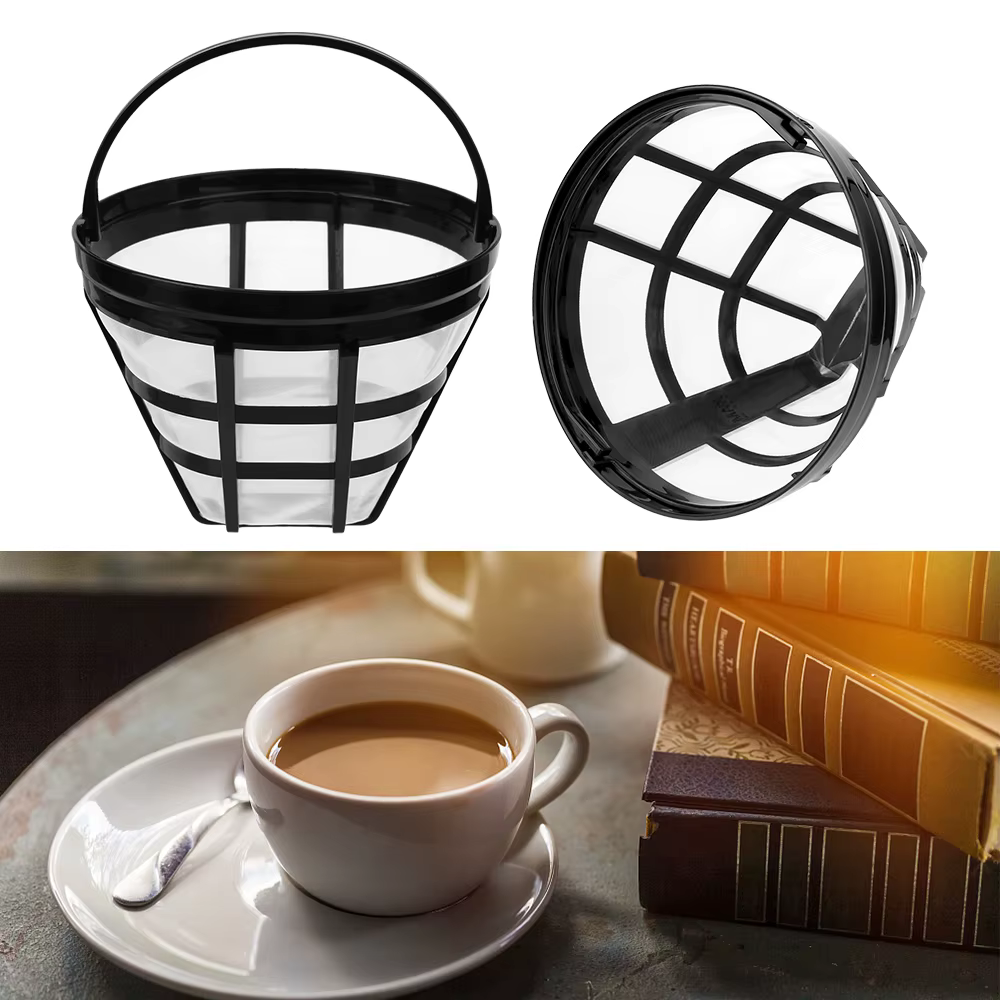 Filtre à café en maille pour machine à café, gadget de cuisine, panier, tasse, outil de brassage, quotidien, accessoires