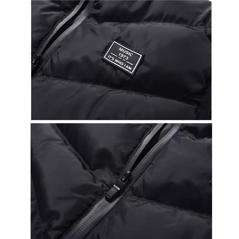Gilet en fibre de coton pour hommes, veste décontractée, gilet épais, grande taille, 8XL