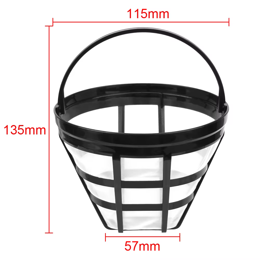 Filtre à café en maille pour machine à café, gadget de cuisine, panier, tasse, outil de brassage, quotidien, accessoires