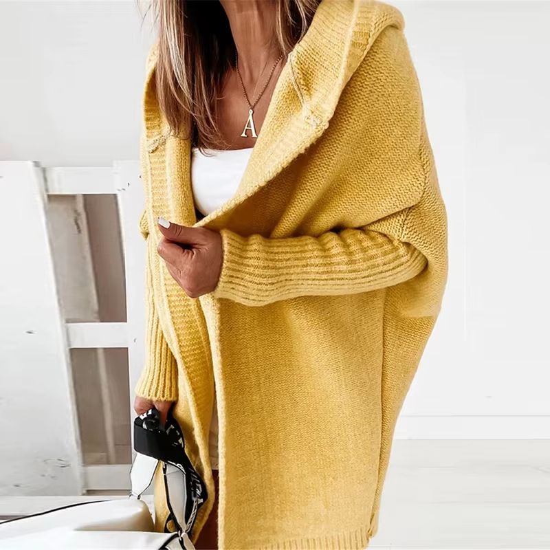 Chandails pour femmes hiver décontracté pull tricoté en vrac femme automne Cardigans