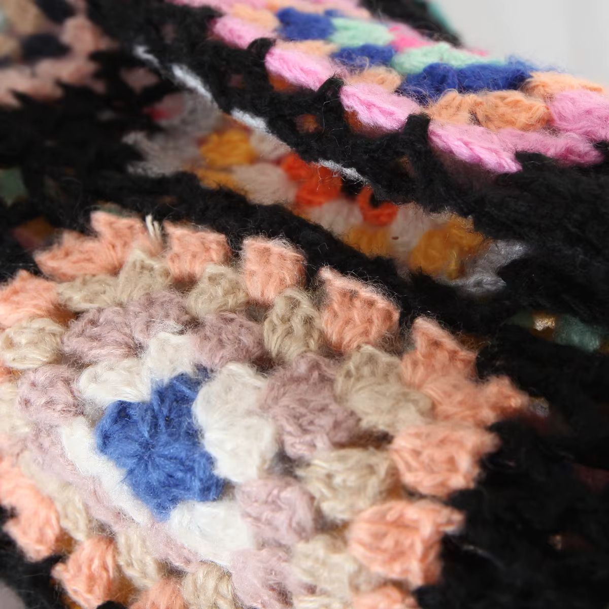 Cardigan à Carreaux Coloré Style Bohème pour Femme
