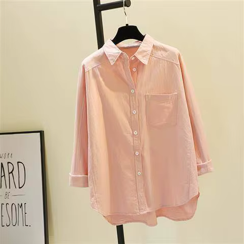 Chemise à col blanc à manches longues pour femmes, chemise à col esthétique, vêtements coréens Y-Chic, tunique sexy pour femmes, chemises neuves