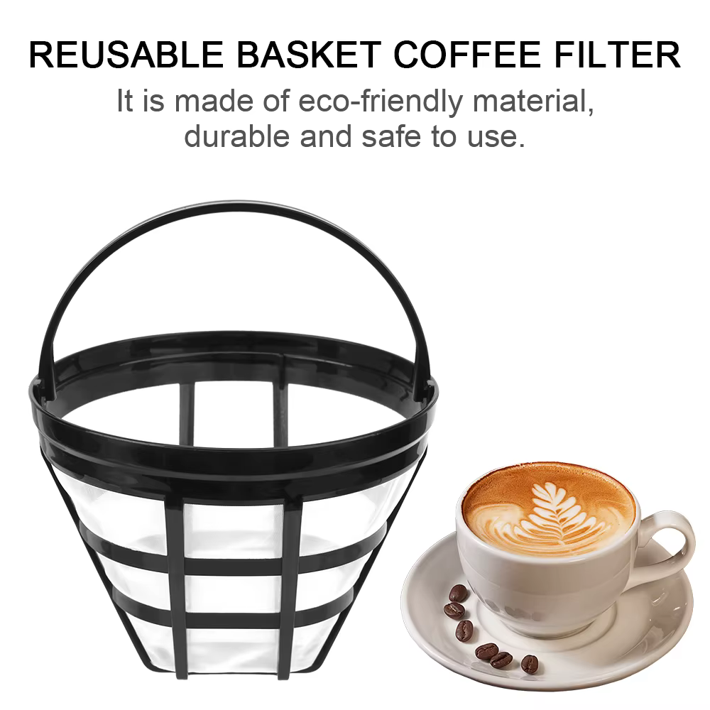 Filtre à café en maille pour machine à café, gadget de cuisine, panier, tasse, outil de brassage, quotidien, accessoires
