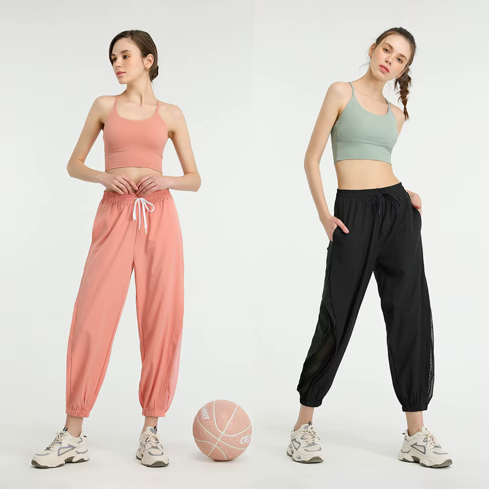Legging de yoga en maille pour femme, pantalon de sport, jogging, course à pied, entraînement, basket-ball, fitness