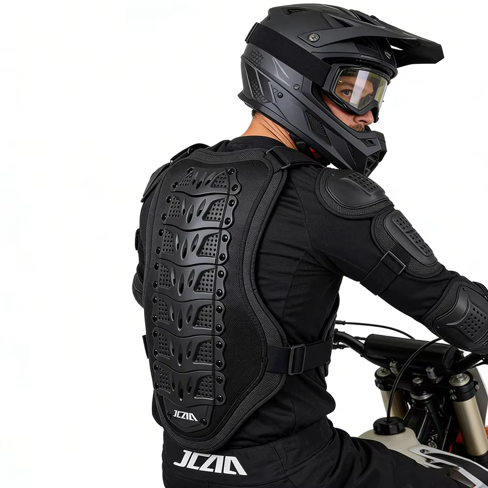 Blouson de protection pour motocross, gilet de moto tout-terrain, protection dorsale et thoracique pour motocross, équipement de protection pour moto tout-terrain