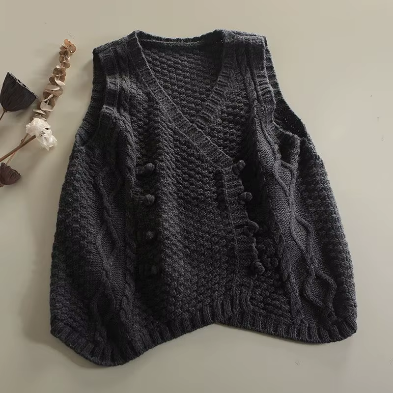 Pull-Over Vintage à lèvent pour Femme et Fille