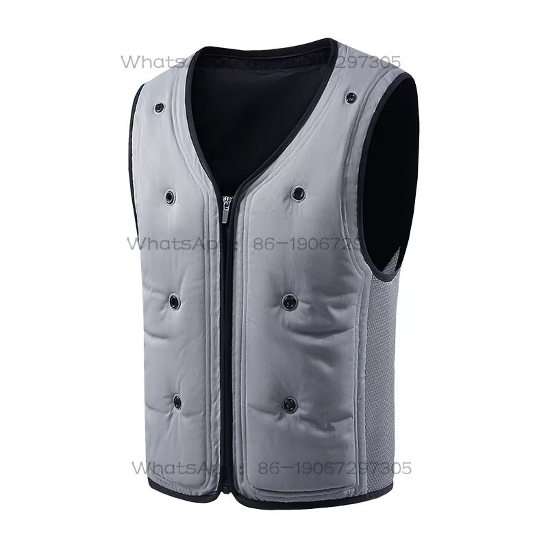Gilet de refroidissement à eau, vêtement climatisé par évaporation, gilet physique rafraîchissant pour tout le corps, été