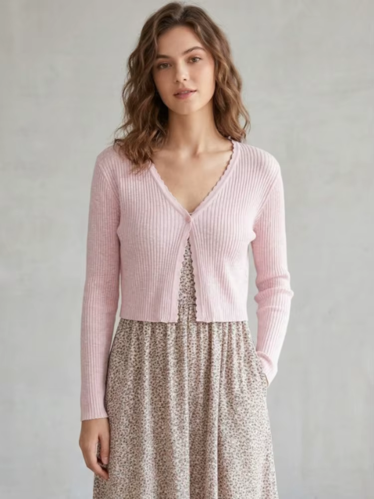 Cardigans de mode coréenne 2026 pour femmes