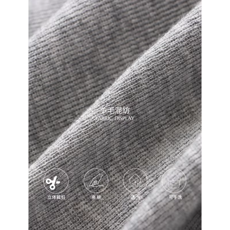 2025 Automne Nouveau pull en tricot à col polo et demi-fermeture éclair