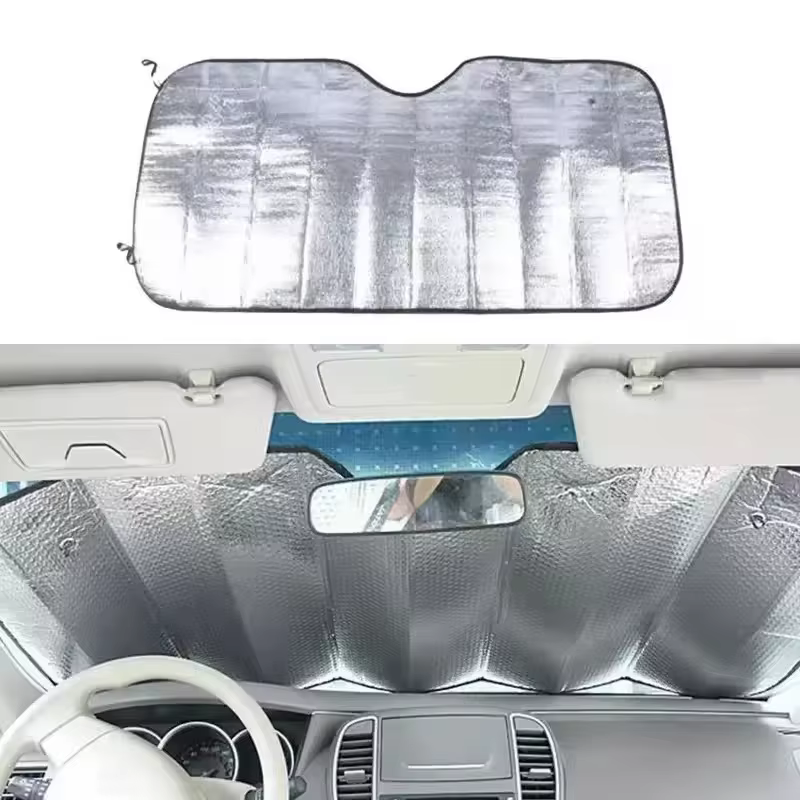 Pare-soleil avant et arrière pour voiture, protection solaire estivale pour pare-brise, isolation thermique, pare-soleil pour fenêtre, pare-soleil intérieur pour voiture