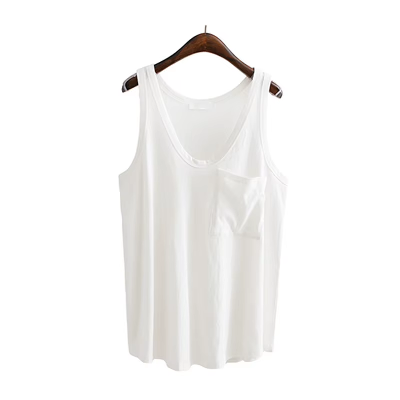 Simple polyvalent gilet haut femmes 2026 nouvelle mode