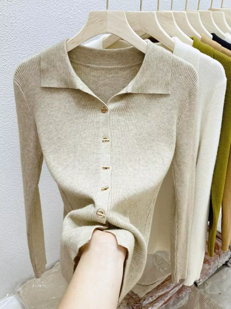 Cardigan féminin tricoté à boutonnage simple pour automne hiver élégant pour femmes junior occasions spéciales
