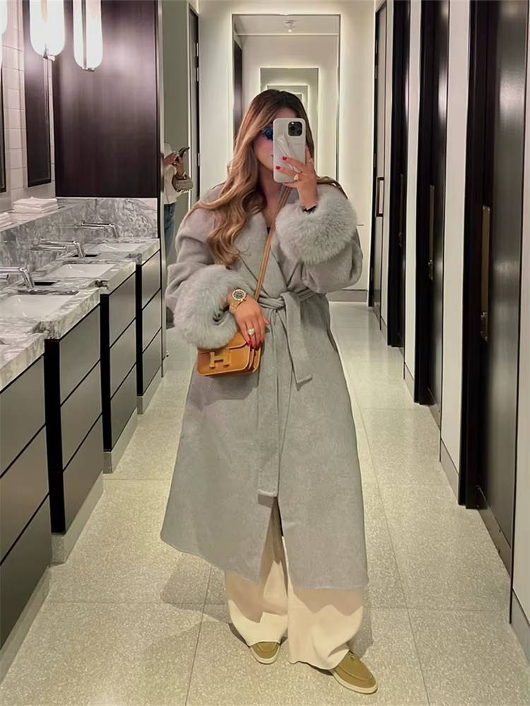 Manteau Teddy surdimensionné pour femme