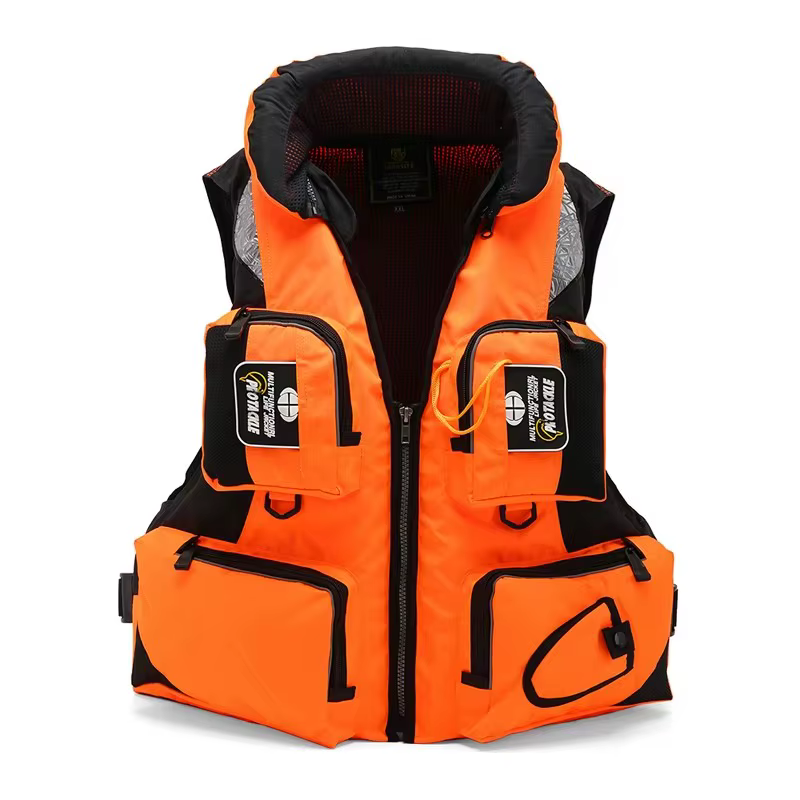 Gilet de sauvetage réglable pour adultes, aide à la flottabilité, natation, bateau, voile, pêche, sports nautiques, veste de sécurité pour homme
