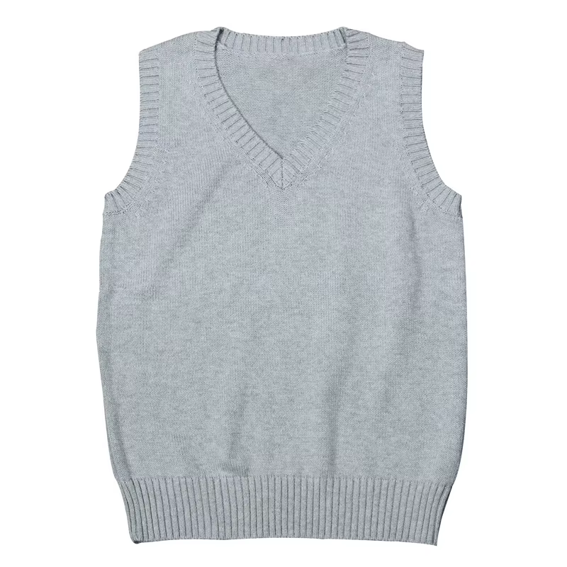 Gilet pull classique à col en V pour femme