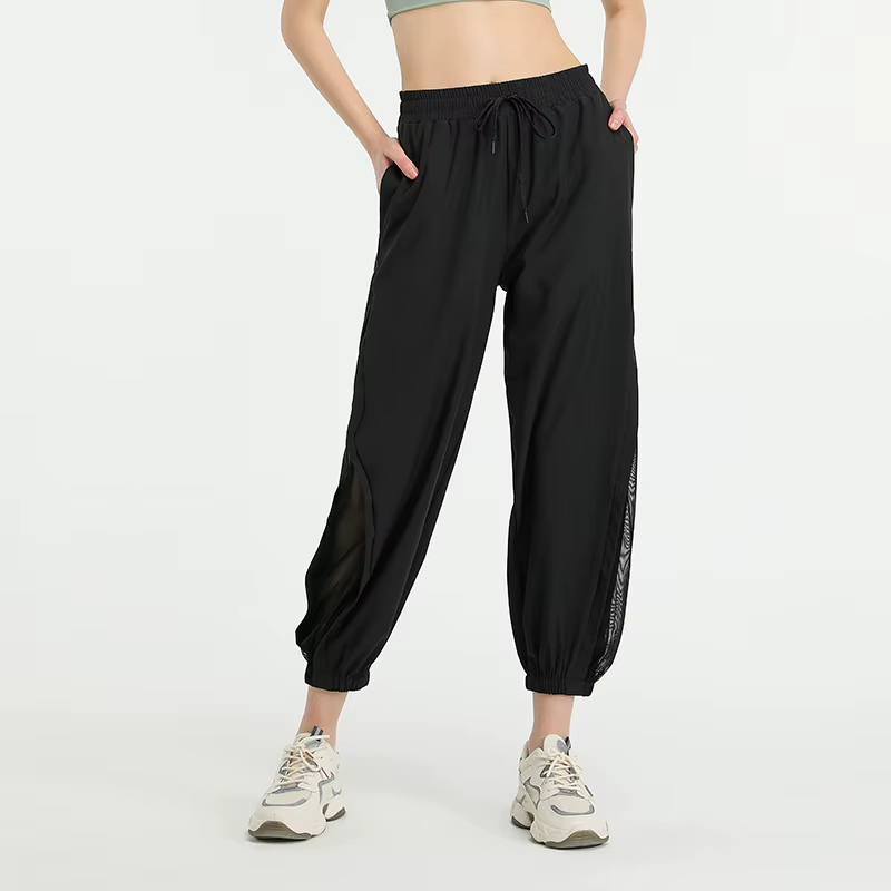 Legging de yoga en maille pour femme, pantalon de sport, jogging, course à pied, entraînement, basket-ball, fitness
