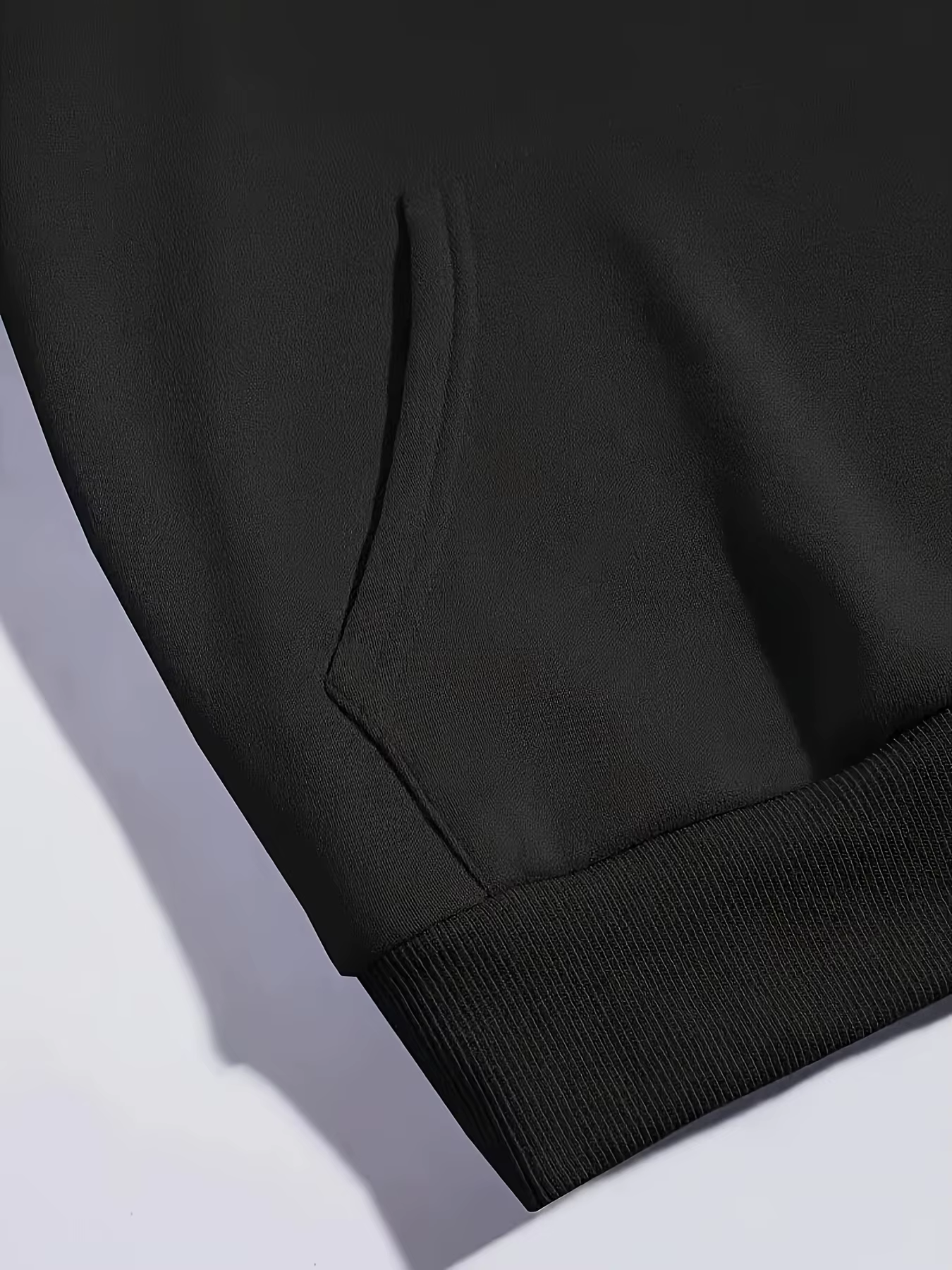 Sweat-shirt à capuche décontracté pour homme – Vêtement d'automne et d'hiver ample à imprimé, manches longues, pull oversize pour homme